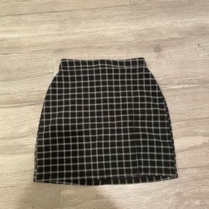 Hollister Zip up Mini skirt